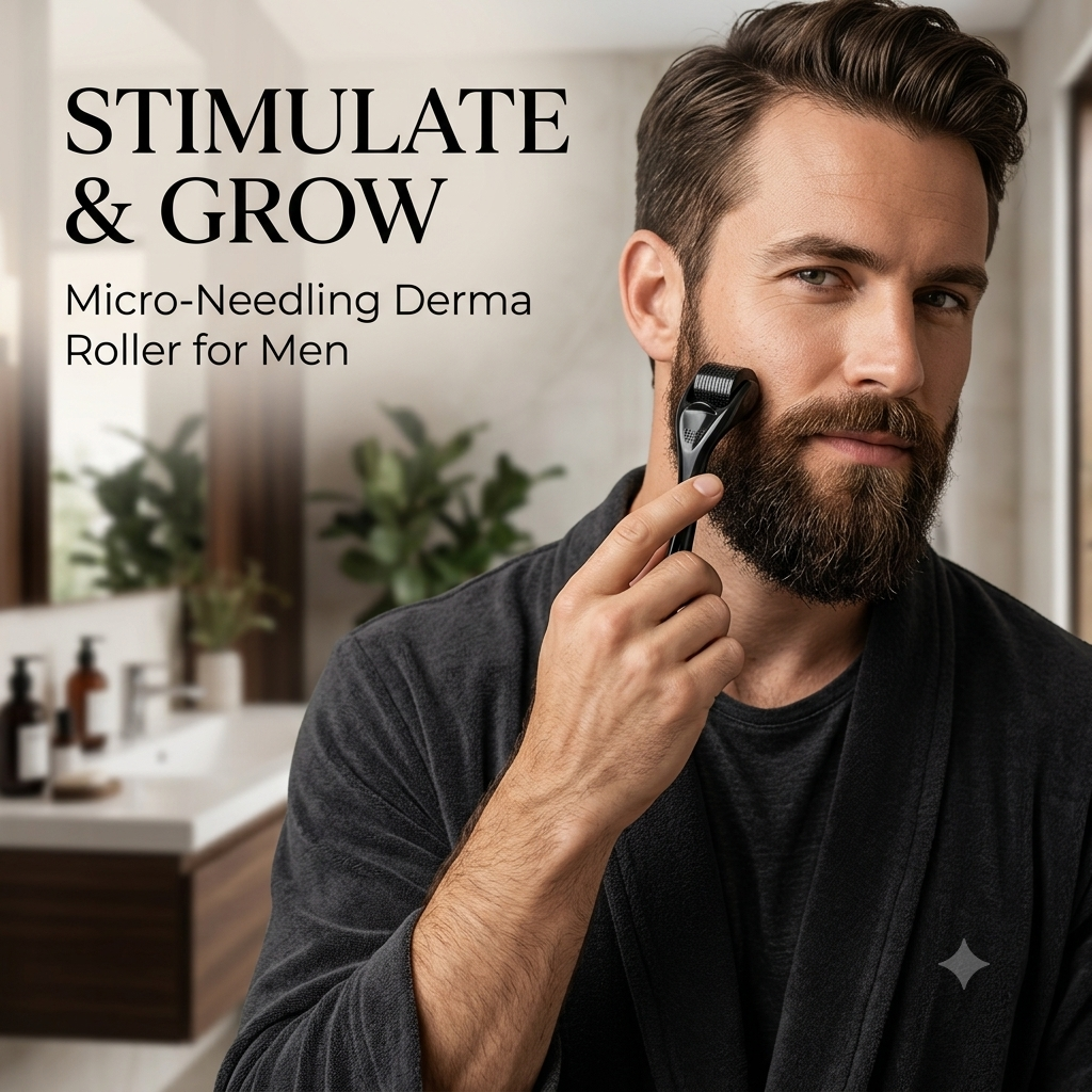 Derma Roller for Men & Women – Microneedle Personal Care Tool