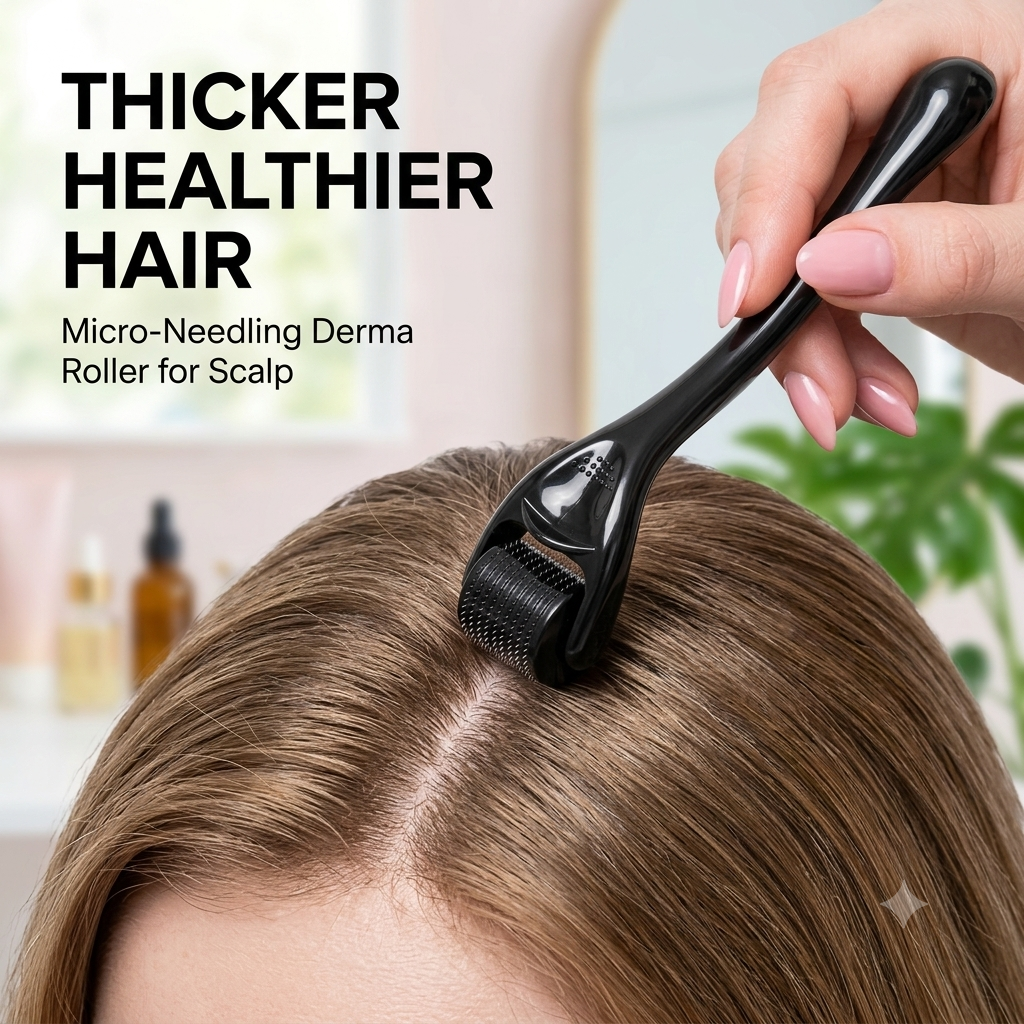 Derma Roller for Men & Women – Microneedle Personal Care Tool