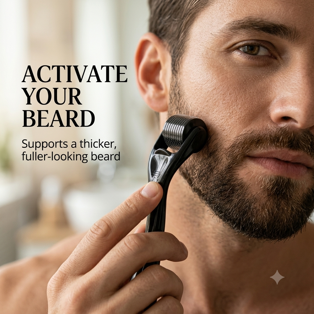 Derma Roller for Men & Women – Microneedle Personal Care Tool