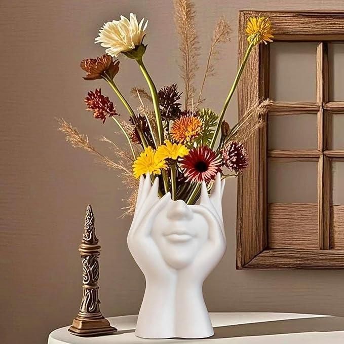 Aesthetic Face Vase