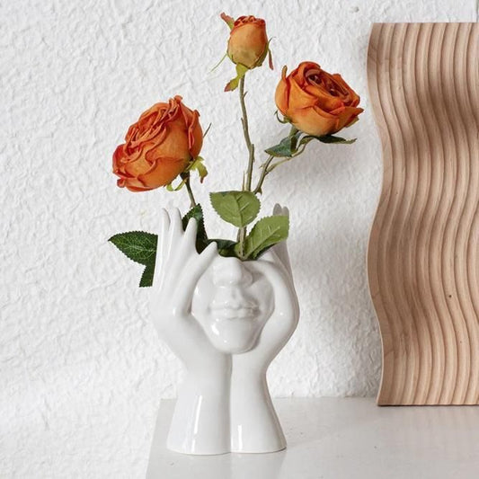 Aesthetic Face Vase