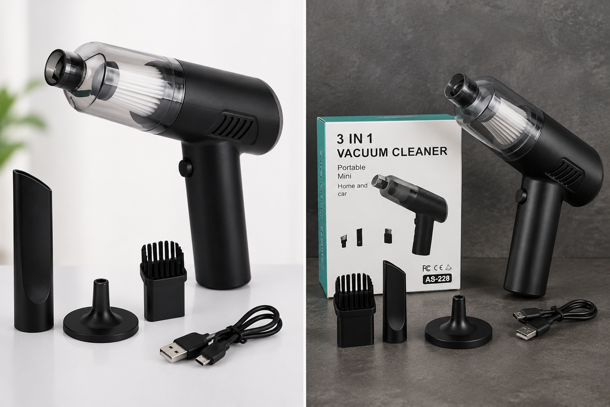 ⚡ Turbo Suction Pro Vacuum Cleaner | Car & Home